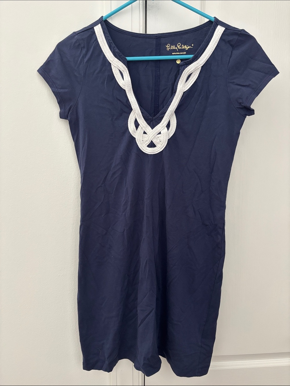 Lilly Pulitzer Navy Cotton Dress